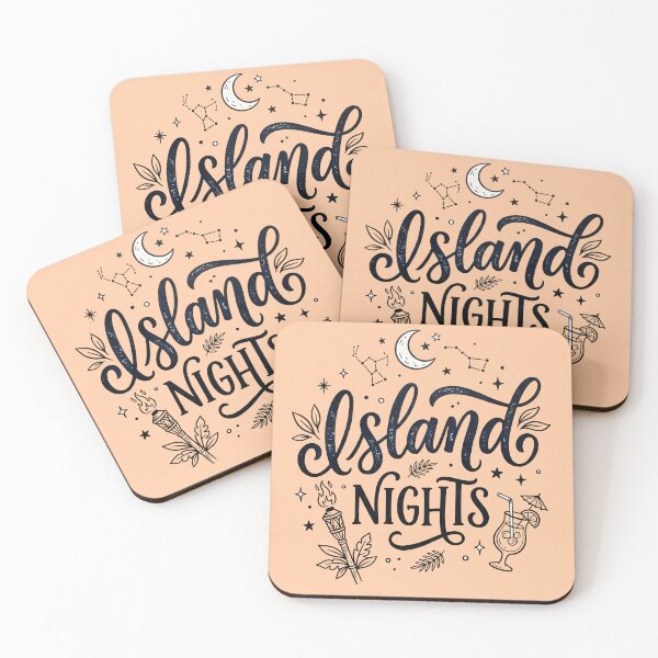 Item preview, Island Nights – Hawaiian Vibes Design designed and sold by Sea Gem.