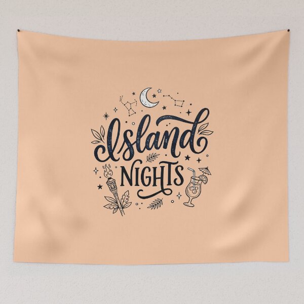 Item preview, Island Nights – Hawaiian Vibes Design designed and sold by Sea Gem.