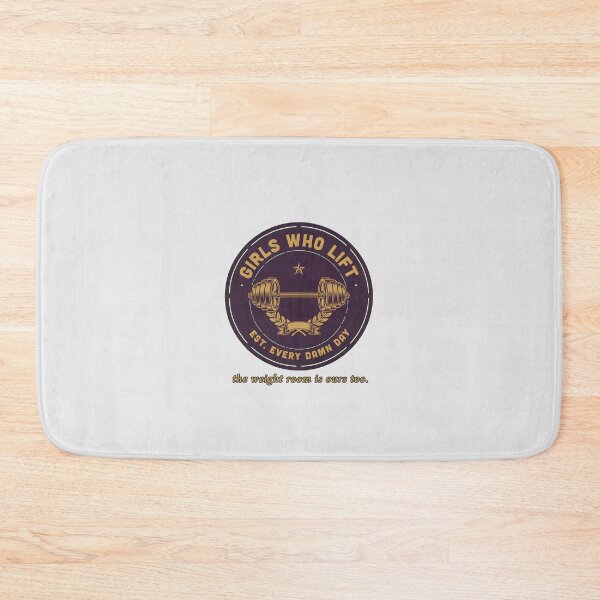 Item preview, Girls Who Lift Every Damn Day Barbell Badge designed and sold by Enea Kelo.