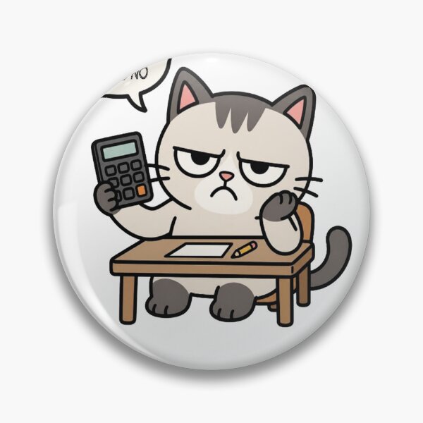 Item preview, calculators says   grumpy cat meme designed and sold by  Mudikeys.