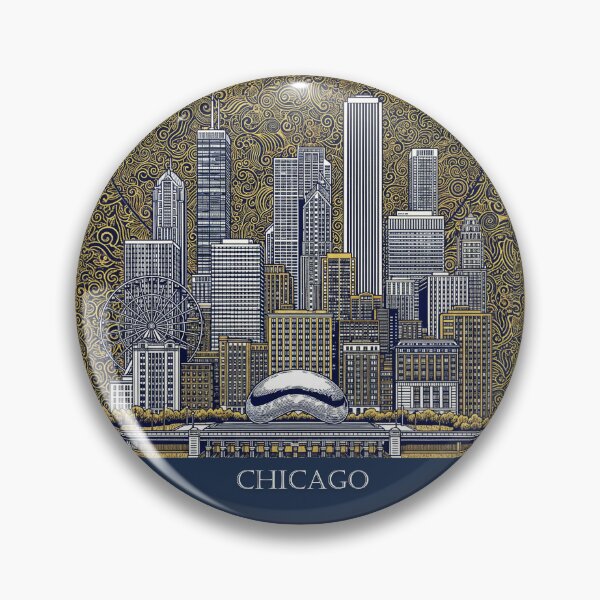 Item preview, Chicago designed and sold by Art_By_Wing.