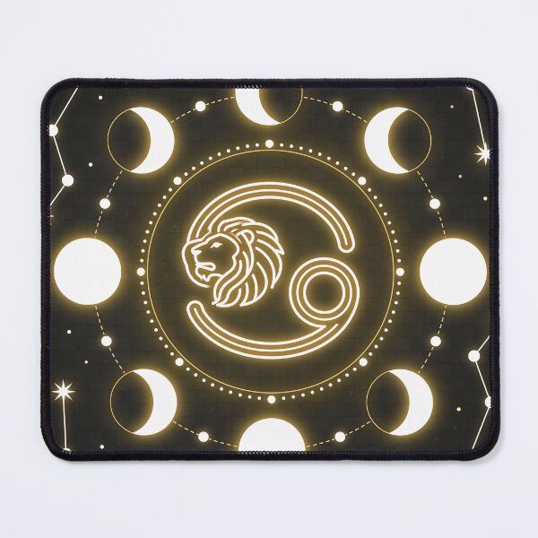 Item preview, Golden Leo Zodiac Moon Phases designed and sold by landscapehaven.