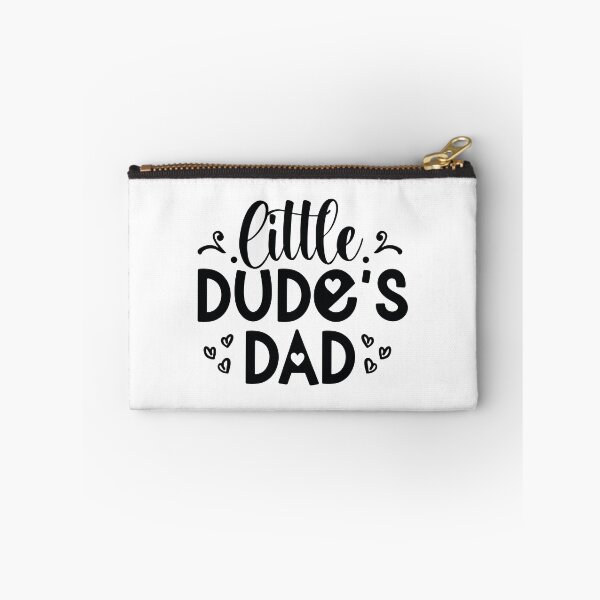 Item preview, Little Dudes Dad - Funny Dad Quotes Retro Vintage Aesthetic Best Papa Son Boy Family Gift designed and sold by FuzionRaptor.