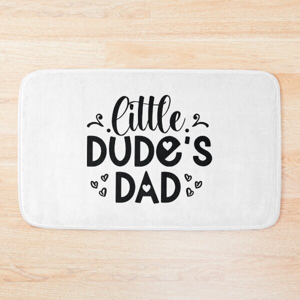 Item preview, Little Dudes Dad - Funny Dad Quotes Retro Vintage Aesthetic Best Papa Son Boy Family Gift designed and sold by FuzionRaptor.