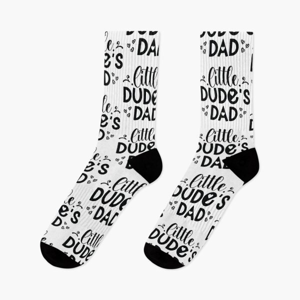 Item preview, Little Dudes Dad - Funny Dad Quotes Retro Vintage Aesthetic Best Papa Son Boy Family Gift designed and sold by FuzionRaptor.