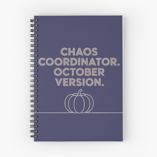 Item preview, Chaos Coordinator October Version Funny Halloween Shirt designed and sold by Raw Tigers.