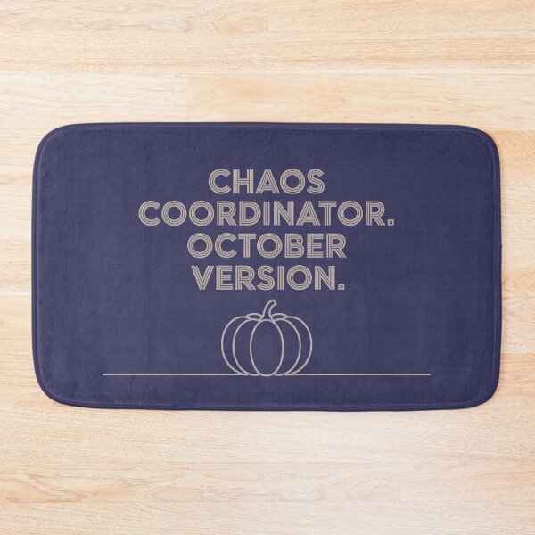Item preview, Chaos Coordinator October Version Funny Halloween Shirt designed and sold by Raw Tigers.