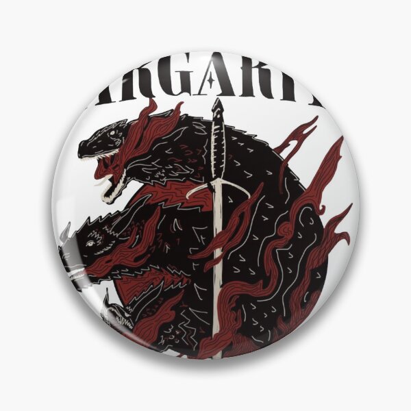 Item preview, Three Dragons Fantasy Sigil | Fire & Blood Inspired Gothic Design designed and sold by ItsAllYellow.