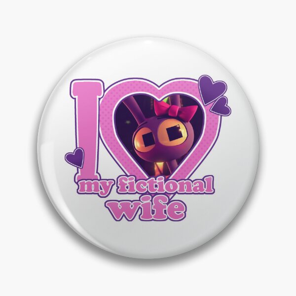 Item preview, I <3 My Fictional Wife - Jax designed and sold by Comet and Crafts.