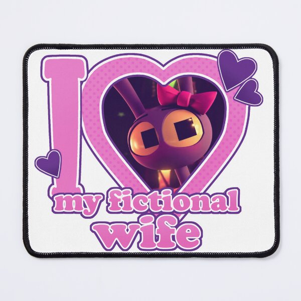 Item preview, I <3 My Fictional Wife - Jax designed and sold by Comet and Crafts.