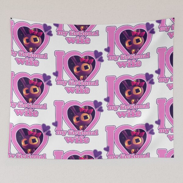 Item preview, I <3 My Fictional Wife - Jax designed and sold by Comet and Crafts.