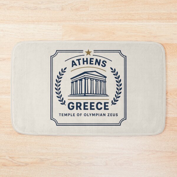Item preview, Temple of Olympian Zeus Athens Vintage Emblem designed and sold by Travel Souvenirs 30.
