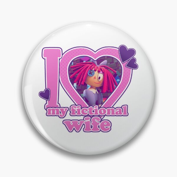 Item preview, I <3 My Fictional Wife - Ragatha designed and sold by Comet and Crafts.