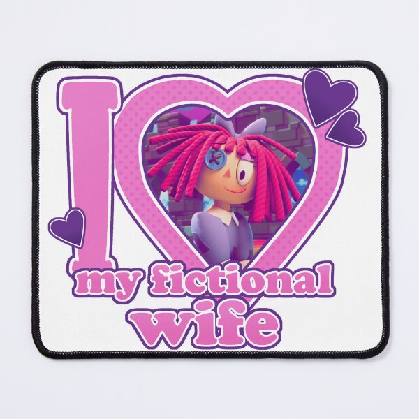 Item preview, I <3 My Fictional Wife - Ragatha designed and sold by Comet and Crafts.