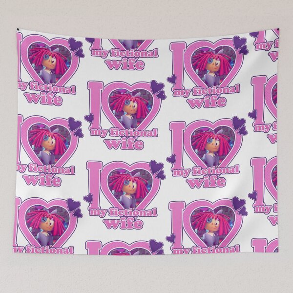 Item preview, I <3 My Fictional Wife - Ragatha designed and sold by Comet and Crafts.