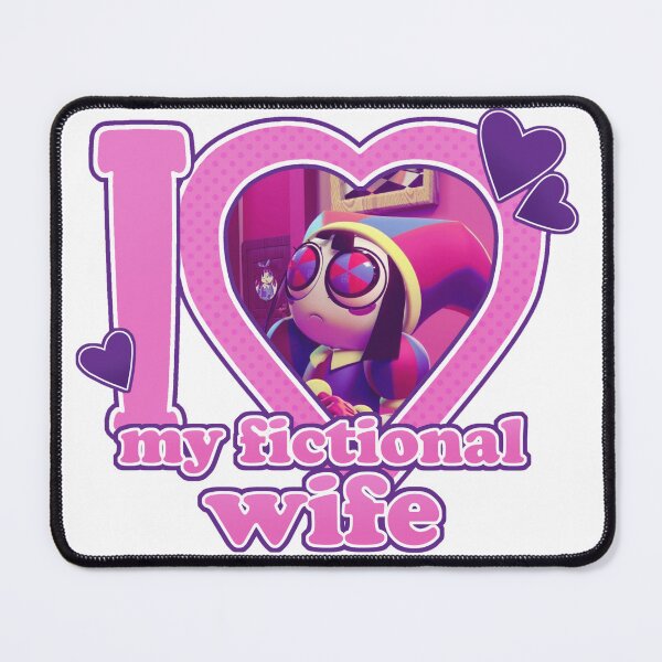 Item preview, I <3 My Fictional Wife - Pomni designed and sold by Comet and Crafts.