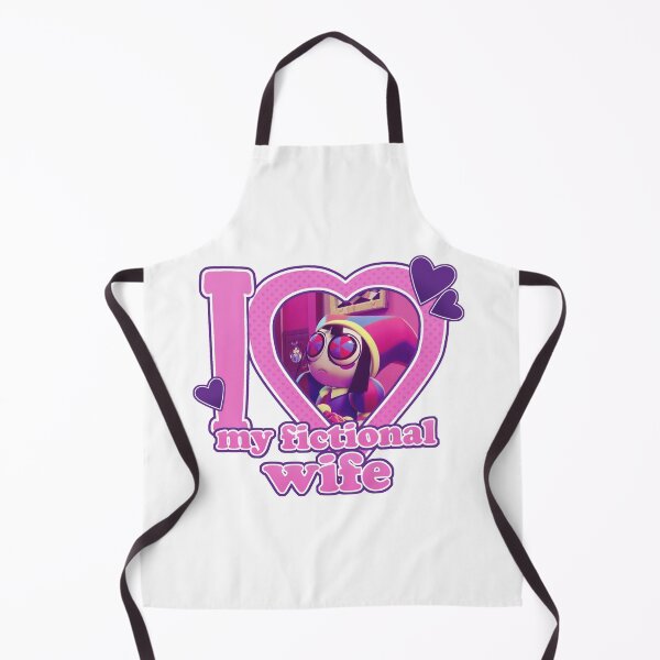 Item preview, I <3 My Fictional Wife - Pomni designed and sold by Comet and Crafts.