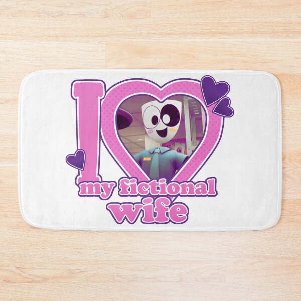 Item preview, I <3 My Fictional Wife - Gangle designed and sold by Comet and Crafts.