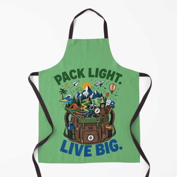 Item preview, Pack Light Live Big Adventure designed and sold by xmoudx.