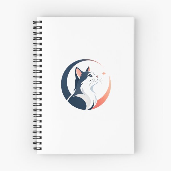 Item preview, Elegant Cat Logo designed and sold by WildBloom Prints.