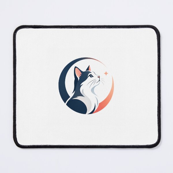 Item preview, Elegant Cat Logo designed and sold by WildBloom Prints.