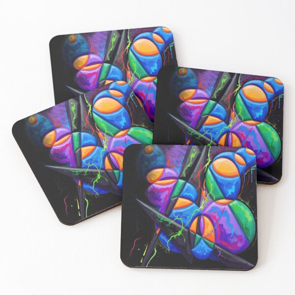 Item preview, symbols bold digital colorful geometric abstract design designed and sold by SmashingDeals.