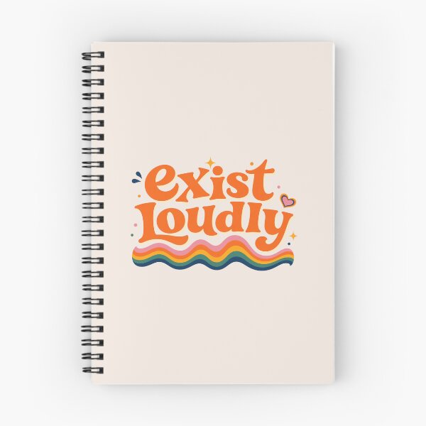 Item preview, Exist Loudly LGBTQ+ Pride Shirt, LGBTQ Pride Rainbow Tee, Pride Month Support T-Shirt, Queer Positive Affirmation Graphic Tee designed and sold by Sprinkle12345.