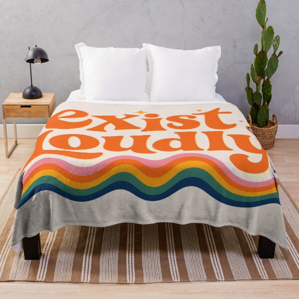Item preview, Exist Loudly LGBTQ+ Pride Shirt, LGBTQ Pride Rainbow Tee, Pride Month Support T-Shirt, Queer Positive Affirmation Graphic Tee designed and sold by Sprinkle12345.