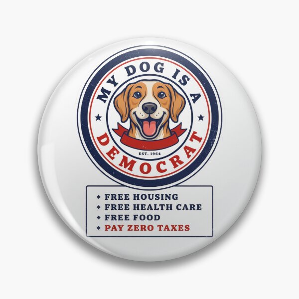 Item preview, My Dog Is A Democrat designed and sold by Millsoft.