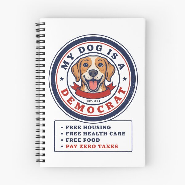 Item preview, My Dog Is A Democrat designed and sold by Millsoft.