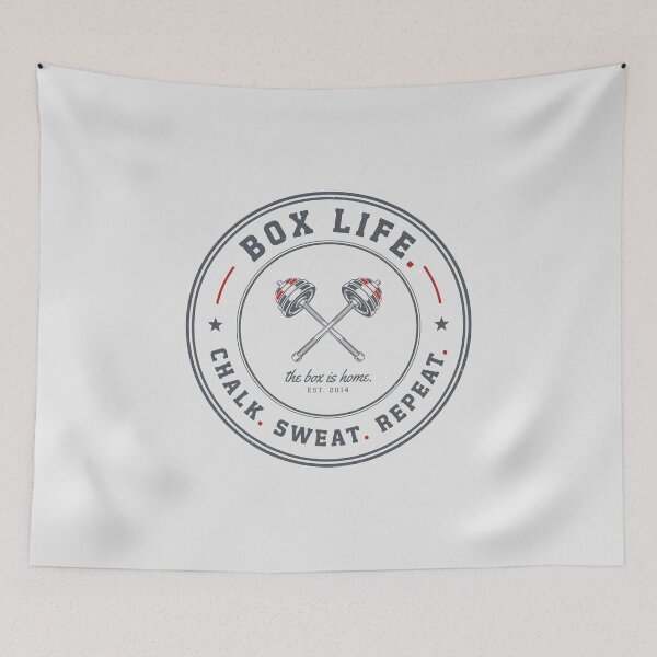 Item preview, Box Life - Crossfit Emblem designed and sold by Enea Kelo.