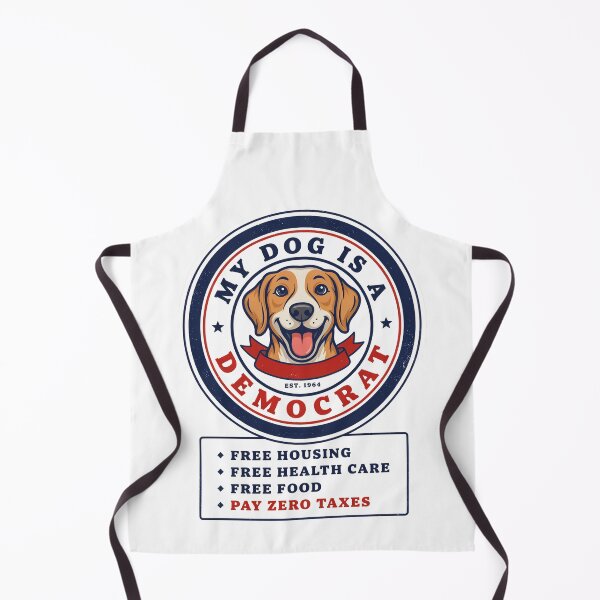 Item preview, My Dog Is A Democrat designed and sold by Millsoft.