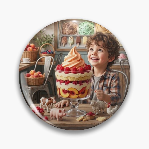 Item preview, ​Sweet Moments at the Ice Cream Shop. designed and sold by JoyNest = "The nest of joy".