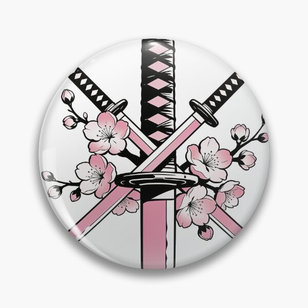 Item preview, Pink Sakura Katana Sword Art designed and sold by landscapehaven.