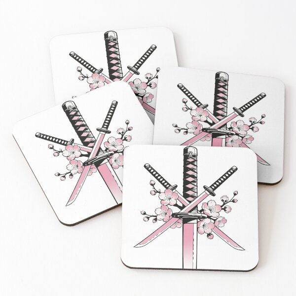 Item preview, Pink Sakura Katana Sword Art designed and sold by landscapehaven.