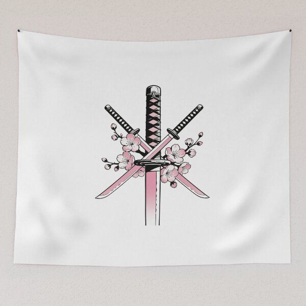 Item preview, Pink Sakura Katana Sword Art designed and sold by landscapehaven.