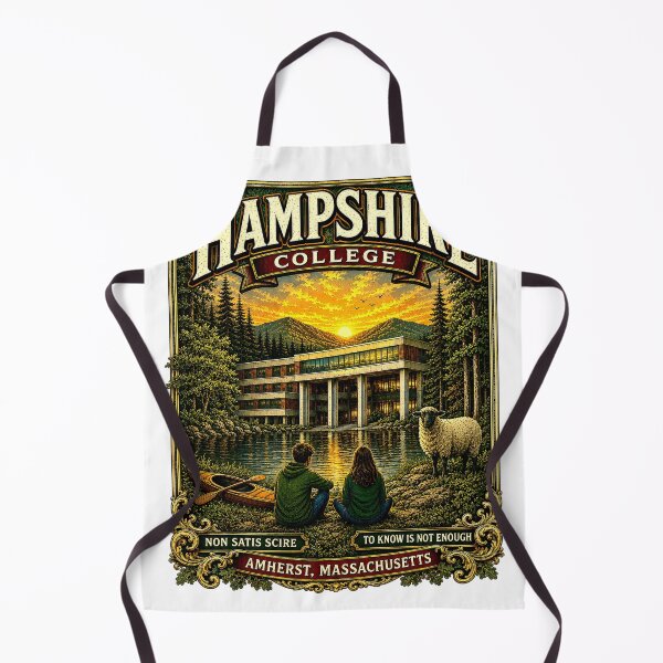 Item preview, Hampshire College designed and sold by The Past in Threads.