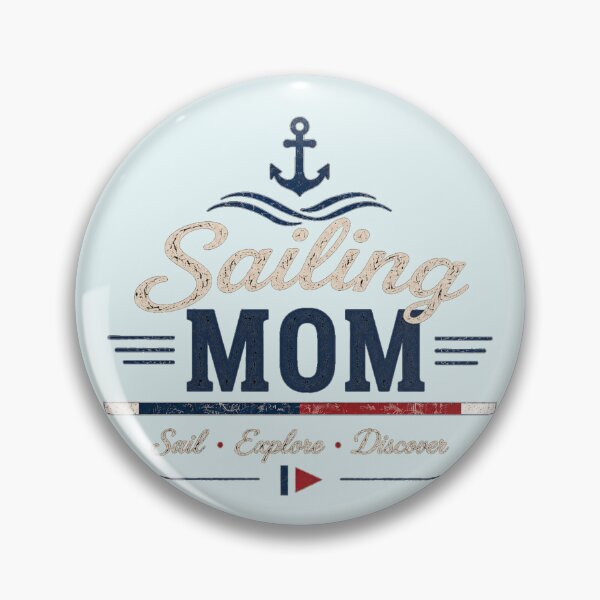 Item preview,  Sailing Mom Vintage Nautical Mother Shirt designed and sold by MWSailingClub.