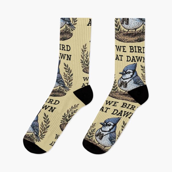 Item preview, We Bird At Dawn Blue Jay Birdwatching Binoculars designed and sold by d247.