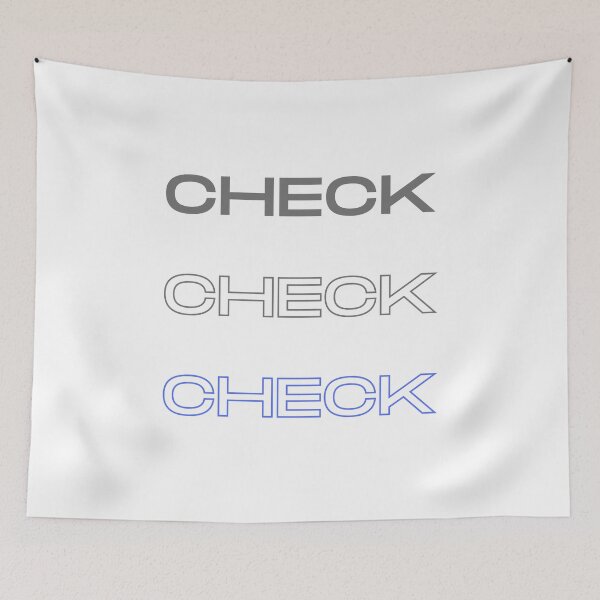 Item preview, Check check check designed and sold by ArtistTejal.