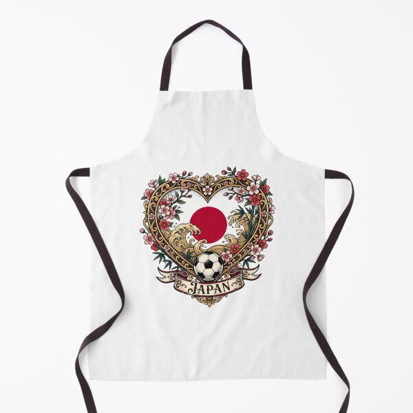 Item preview, Japan Heart Sakura Flag Soccer World Cup 2026 designed and sold by nolanaygiz.