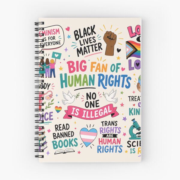Item preview, Big Fan Of Human Rights, Equality, Human Rights, Social Justice Gift For Activist, Anti Trump, Rainbow LGBT designed and sold by Sprinkle12345.