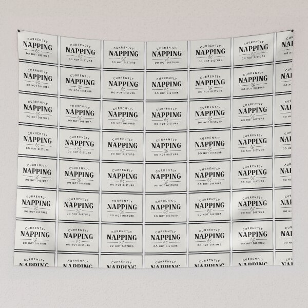 Item preview,  Currently Napping Do Not Disturb Funny Sign designed and sold by AnamikaInRed.