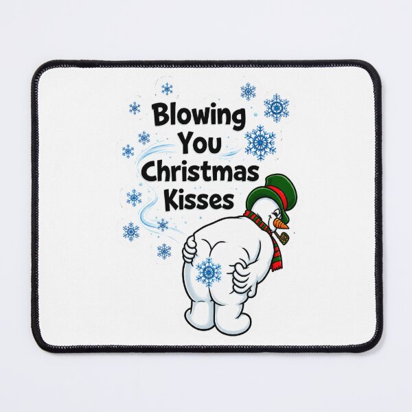 Item preview, Blowing You Christmas Kisses Snowman designed and sold by SMARTKIT  DESIGNAGENCY.