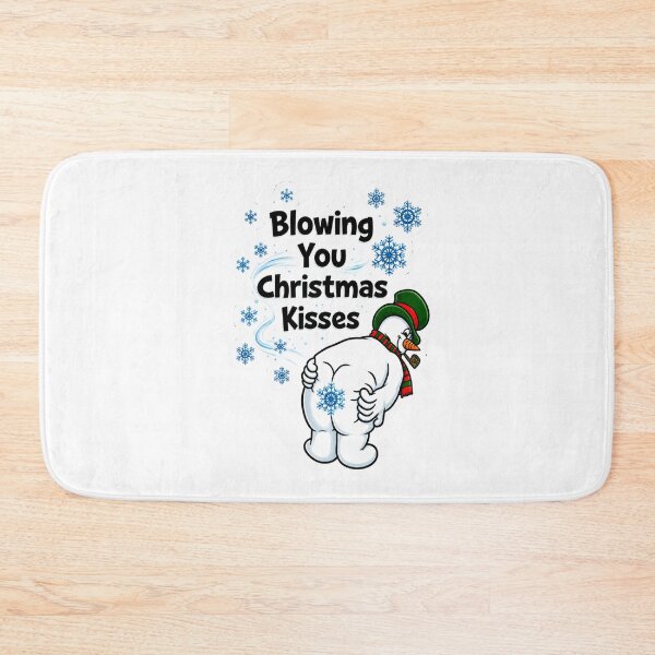 Item preview, Blowing You Christmas Kisses Snowman designed and sold by SMARTKIT  DESIGNAGENCY.