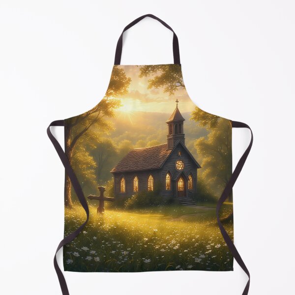 Item preview, Old Country Church designed and sold by OptimusShineArt.