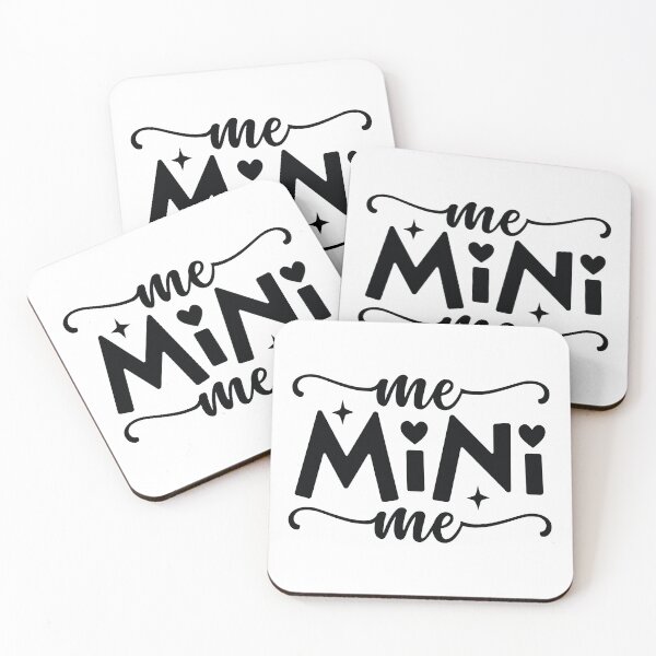Item preview, Me Mini Me - Funny Dad Quotes Retro Vintage Aesthetic Father Son Daughter Proud Papa Family Gift designed and sold by FuzionRaptor.