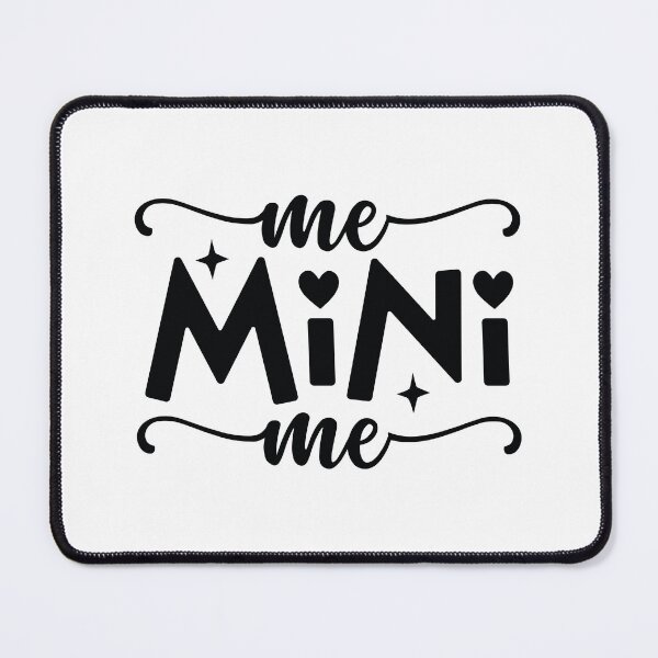 Item preview, Me Mini Me - Funny Dad Quotes Retro Vintage Aesthetic Father Son Daughter Proud Papa Family Gift designed and sold by FuzionRaptor.