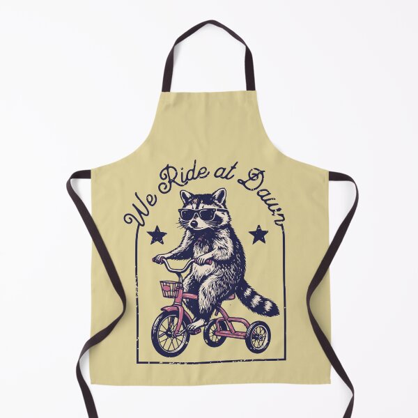 Item preview, Cool Raccoon Riding Tricycle We Ride at Dawn designed and sold by d247.