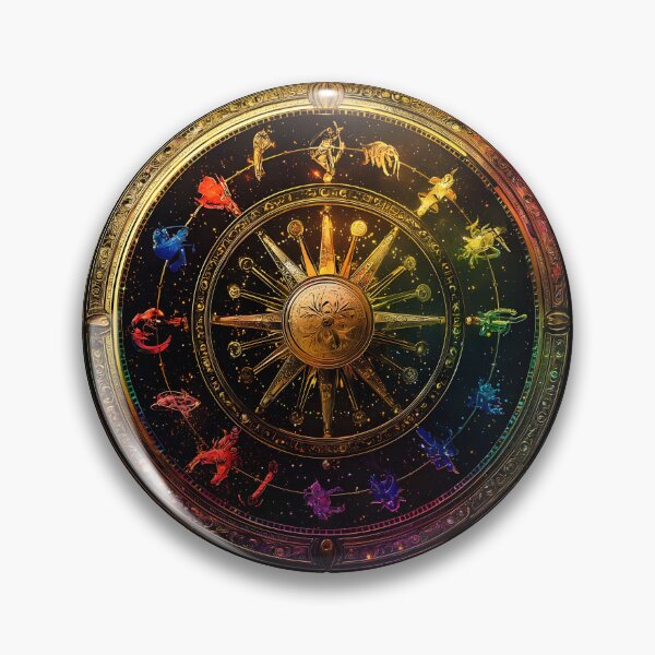 Item preview, 3d Render Of Zodiac Wheel Celestial designed and sold by Checho30.